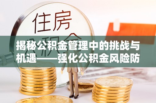 武威揭秘公积金管理中的挑战与机遇——强化公积金风险防控的多维策略