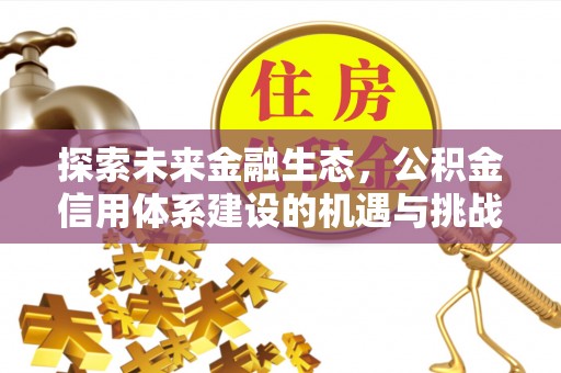 武威探索未来金融生态，公积金信用体系建设的机遇与挑战