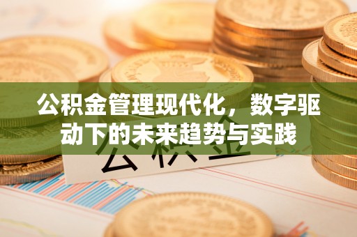 武威公积金管理现代化，数字驱动下的未来趋势与实践