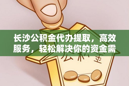 武威长沙公积金代办提取，高效服务，轻松解决你的资金需求
