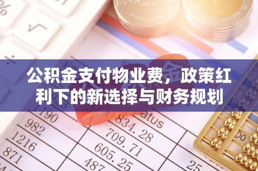 武威公积金支付物业费，政策红利下的新选择与财务规划