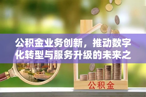 武威公积金业务创新，推动数字化转型与服务升级的未来之路