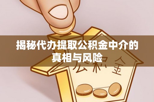 武威揭秘代办提取公积金中介的真相与风险