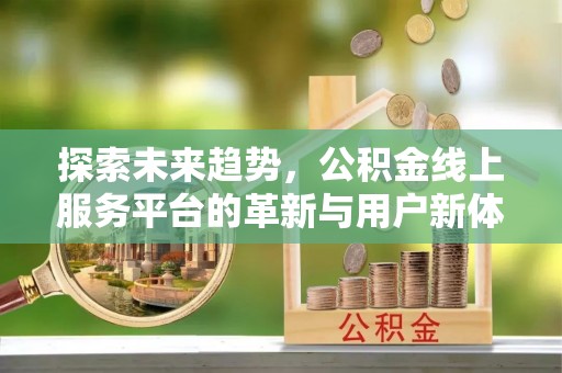武威探索未来趋势，公积金线上服务平台的革新与用户新体验