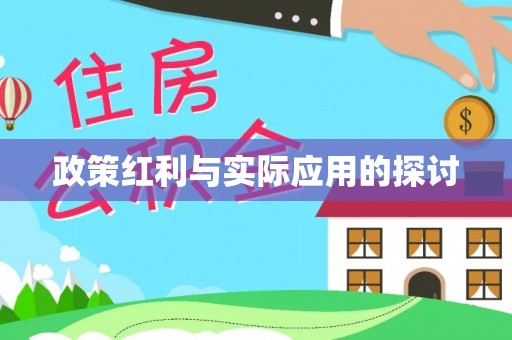 武威政策红利与实际应用的探讨