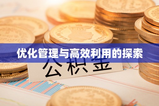 武威优化管理与高效利用的探索