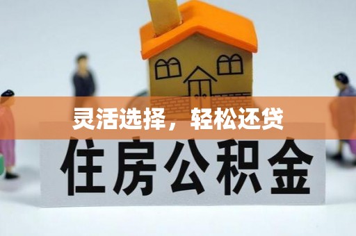 武威灵活选择，轻松还贷