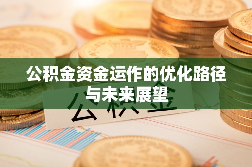武威公积金资金运作的优化路径与未来展望