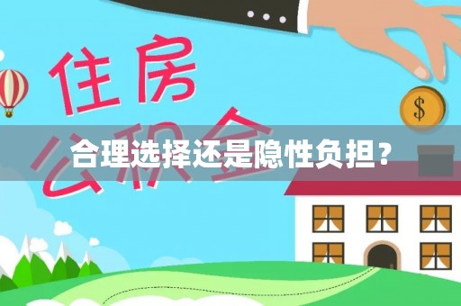 武威合理选择还是隐性负担？