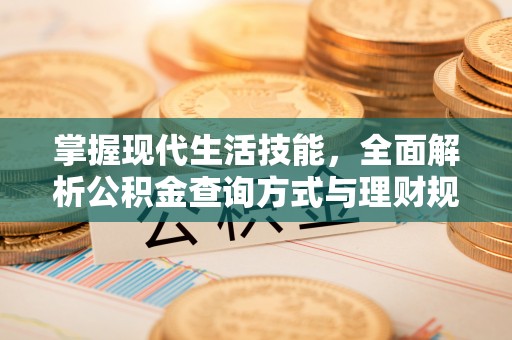 武威掌握现代生活技能，全面解析公积金查询方式与理财规划