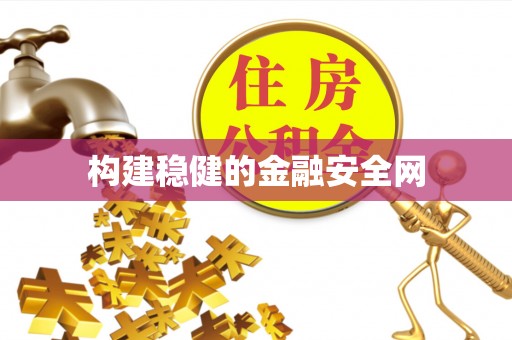 武威构建稳健的金融安全网